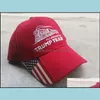 Donald Train Baseball Cap Outdoor Stickerei All Aboard The Hat Sports Stars Gestreift USA Flagge Ljja3379-5 Drop Lieferung 2021 Caps Hüte Acce