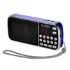 Mini Radio Speaker Music Player Поддержка TF Card USB AUX Входные Звуковые Ящики L-088 Открытый MP3-плеер Портативный Цифровая Стерео