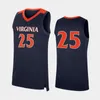 2022 NCAA Custom UVA Virginia Stitched College Basketball Jersey 6 Nick Jackson Jerseys 10 Ben Smiley III 5 Brennan Armstrong 3 Dontayvion Wicks 33 West Weeks Jerseys