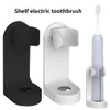 熱い販売1ピースの歯ブラシのスタンドラックオーガナイザー電動歯ブラシの壁掛けホルダースペース節約バスルームアクセサリー