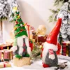 Gnomos Plexh Christmas Decorações Scandinavian Tomte Swedish Holiday Santa Doll Elf Home Table Ornamentos XBJK2208