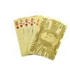 100ssets / Lot Paper Products Золотая фольга пластиковая покер доллар США / европейский стиль и общий стиль