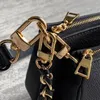 مصمم Crossbody Bag 10A جودة مرآة حقائب الكتف الجلدية الأصلية الأكياس الفاخرة مع مربع L035