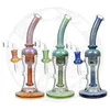 11.5 inches high quality heady glass bong hookah Matrix perc Made by USA bubble glass shisha bubbler bongs thick dab rig klein recycler 14.4 mm joint size