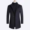 BOLUBAO Brand Men Wool Blends Coats Autumn Winter Solid Color High Quality Men's Wool Coats Luxurious Wool Blends Coat Male 2265r T220810