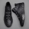 S Skórzany Koreański trend wygodne buty bezmyślne British Fashion High Top Men 588 G 220708