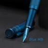 Hongdian Brandest Metal Metal Fountain Pen Black EF/F/Bent Nib Beautiful Tree Texture Написание чернила ручка для бизнеса 220812