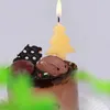 Candele Halloween di Natale Mini creativo piccolo adorabile Torta rossa e verde Torta da cottura di compleanno Decorative Kidscandles