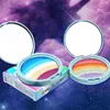 Sally Bella Rainbow Bronzers Highlighters 4Color Shimmer Matte Highlighter Face and Eye Make Up Produkt Tjej Kosmetika