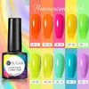 NXY Nail Gel Neon Polish Лаки Гибрид S для маникюр Флуоресцентные полупомальные УФ-светодиодные Ультрафиолетовые Ультрафиолетовые УФ