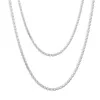 1 Pc 14 15mm Stainless Steel Necklace For Men Women Jewelry Sshape Silver Color Link Chains Daily Accessories 40cm Long8117890