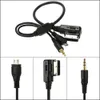 Джек AUX MP3-кабель USB Adapter Music AMI MMI Интерфейс для Audi A3 A4 A5 A6 TT для VW Jetta GTI GLI Passat CC Touareg