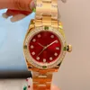Modische Damen-Elegante Uhr, 28 mm, 316-Edelstahlarmband, Saphirglas, Oyster Perpetual, Designeruhr, Luxusuhren von hoher Qualität