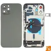 For iPhone 11 12 Pro Max 11PRO X XS XSMax XR 8G 8Plus Housing Full With Parts Assembly Complete Battery Cover Rear Door Middle Frame Chassis With Flex Cable