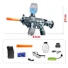 MP5 AK M4 Electric Automatic Gel Ball Blaster Gun Toys Air Pistol CS Fighting Game Outdoor Airsoft для взрослых мальчиков стреляет в игрушку