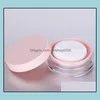 Packing Boxes Office School Business Industrial 10G Plastic Empty Powder Case Box Makeup Jar Travel Kit Blush Dhsg1