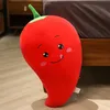 30 CENTIMETRI Simpatico Simulazione Verdure Bambole Giocattolo Sorriso Del Fumetto Carota Peperoncino Mais Melanzana Peluche Cuscino Farcito Giocattoli Morbidi per Bambini Regalo Ragazza LA420