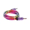 Cable auxiliar de audio con conector estéreo de 1M y 3,5 MM para auriculares, teléfono, portátil, altavoz, cable auxiliar