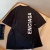 Designer Brand Femmes Plus T-shirts Blanc Noir Manches courtes Imprimé Casual Lâche Col Rond Été Couples Vêtements Asie M311y