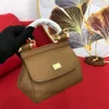 Tassen Designer Luxe handtassen Portes Mini Handtas Wit lederen Dbags Satchel Lady Bag