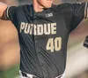 NCAA Purdue Boilermakers Baseball Jersey Custom Landon Weins Jackson Smeltz Evan Albrecht Troy Viola CJ Valdez Jake Jarvis Curtis