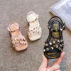 Rivetti per bambini Sandali Ragazze Scarpe per bambini per ragazza Sandali Zapatos De Nia Sandali moda Scarpe estive per ragazze antiscivolo G220418