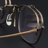 Fashionlasses Frames Vintage Titanium Brilmontuur Mannen Ronde Japan Bijziendheid Recept Optische Lenzenvloeistof Vrouwen Flip Brilmode