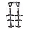 Nxy Sm Bondage Faux Leather Harness Thigh Cuffs Leg Garter Suspenders Restraint Strap Intimate Panties Adult Sex Toys for Women220419