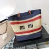 Celebrity Catwalk Models Straw Bag Senaste design Simple and Practical Designers Womens Handbags Purs 2021 är speciellt utformad 253i