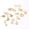 Hoop Huggie Gold Beads Rainbow Cz Pendientes de corazón de estrella para mujeres Piercing de la oreja Cartílago Anillos de la nariz Cirilla Joyería Huggiehoop