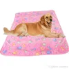 Dog Blanket Paw Print pens Beds Mats Small Dogs Warm Sleeping Bed Cover Mat Fleece Soft Blankets 15 Designs BES121