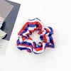 American Flag Hair Bands Rubbers Independence Day Decoration Bandband Ladies Rague de cheveux