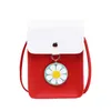 여성 휴대 전화 Zero Wallet 한국어 꽃 어깨 가방 패션 간단한 대각선 가방 작은 가방 000 004