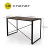 Bureau d'ordinateur Meubles de chambre à coucher Bureau à domicile, Table pliante portable Bureaux d'étude d'écriture PC simple moderne pour les petits espaces W72930012