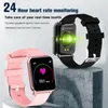 Lige New Smart Watch Men Full Touch Screen Sport Fitness Watch IP67 Android iOS 2022 스마트 워치 6 색 3429343 용 방수 블루투스