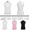 Summe T-Shirt de Golf sans manches dernières femmes vêtements à manches courtes loisirs de plein air Sport Golf chemise 220623