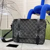 【code:OCTEU03】Designer Umhängetaschen Luxurys Männer Aktenkoffer Mode mit klassischem Brief Messenger Bag Hohe Qualität Kreuzkörper Aktentümer