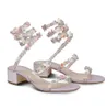 İtalya yapımı Renes Cleo saten sandalet ayakkabıları kadınlar çiçekler kelebek buket strappy caovillas gladiator sandalias parti elbisesi bayan zarif pompalar el yapımı 35-43