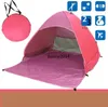 Snelle automatische opening wandelen camping tenten outdoors schuilplaatsen 50  UV-beschermingstent voor strand reis gazon home tenten