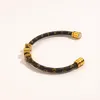 رسالة 66Sbangle أساور G M Bangle CD New Tb Women Designer FF Jewelry H Faux Leath