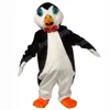 Halloween Pingwin Mascot Costulat Symulacja Kreskówka Anime Postacie Dorośli rozmiar Bożego