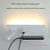 Wall Lamp Multifunctional Light Atmosphere Lighting Reading Usb Charging Wireless StorageWall