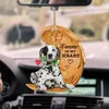 Interiördekorationer Angel Wing Animal Car Hanging Pendant Ornament Dog Figure Decinterior