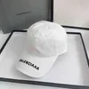 قبعة Balencaigass لعام 2022 نسخة صحيحة أصلية عالية الجودة ب قبعة بيسبول للزوجين مطرزة بحروف باريس