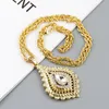 Pendant Necklaces Neovisson Trendy Women Crystal Necklace Gold Color Rhinestone Arabic Wedding Jewelry Bride Clothing AccessoriePendant