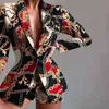 2022 Новый весенний и осенний женский костюм Женский темперамент Тонкие короткие штаны Двухчастотные шорты для костюмов женского пиджака Set L220616