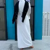 Aperto Kaftan Dubai Abaya Turchia Kimono Cardigan Islam Hijab musulmano Abito Jilbab Abaya per le donne Robe Ete Caftano Abbigliamento islamico