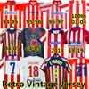 Retro 2004 2005 Atletico piłka nożna #9 F. Torres 1994 95 96 97 2013 14 15 Caminero Griezmann Gabi Home Vintage Classic Football Shirt 1903-2003