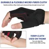 Bike Cycling with 5MM Gel Pad Half Finger Biking Bicycle Gloves for Men Women