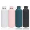 17oz 500ml tazas frascos botella de agua de agua doble aspiradora de acero inoxidable taza de aspiración aislada termo colores mate personalizados